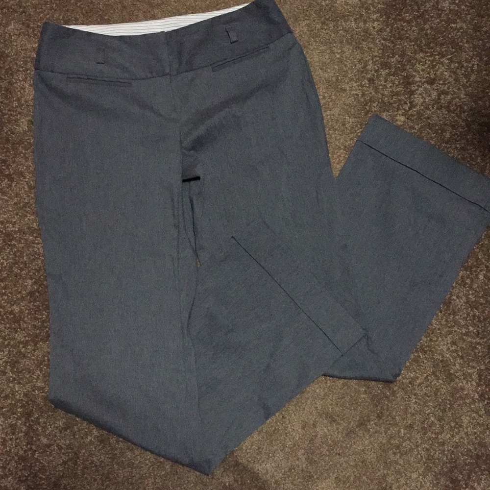 Gray dress pants